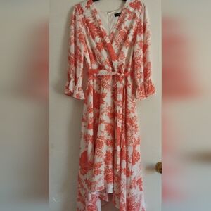 💢SOLD💢Tahari,Floral Wrap Dress